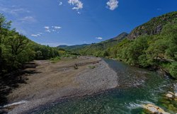 Blick von der Portitsa Brücke