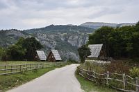 In der nähe der Nevidio-Schlucht