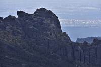 Mount Thackeray - Blick zu The Fortress