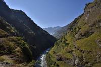 Manaslu Trek - Blick Flussabwärts